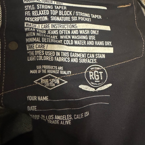 Rogue territory raw denim - Picture 8 of 16